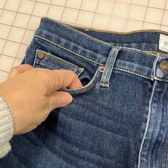 HUDSON Barbara High-Waisted Super Skinny Ankle Stretch Denim Jean Daze Wash  31 - Picture 5 of 16